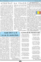 Ziar Vocea Pensionarilor Februarie 2013